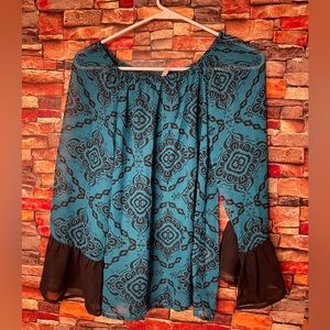 Sheer women’s blouse